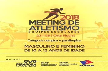 Tudo pronto para o Meeting de Atletismo em Pirapora