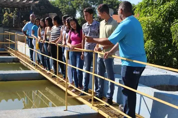 Novos estagiários do SAAE conhecem a autarquia