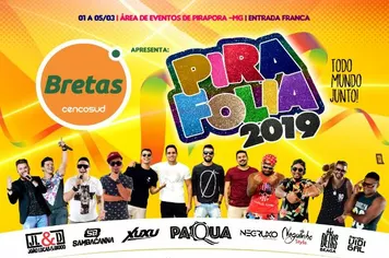 Definida a programação do Pirafolia 2019