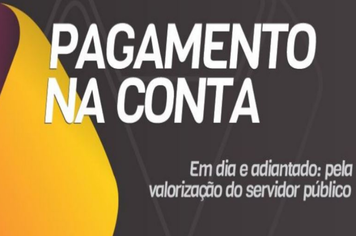 Prefeitura paga servidor antes do quinto dia útil