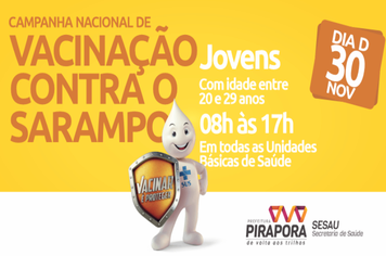 Prefeitura se prepara para mais um dia D contra o sarampo