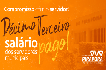 13º salário na conta