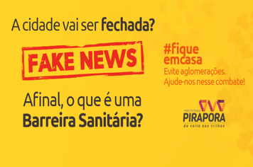 Esclarecimento sobre as Barreiras Sanitárias