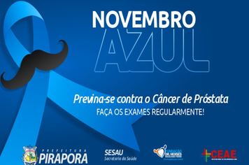 Novembro Azul: mês de conscientização sobre o câncer de próstata