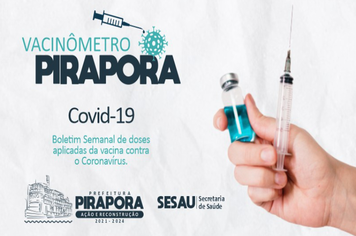 Vacinômetro é atualizado