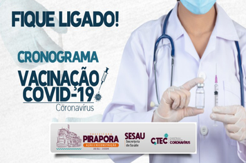 Pirapora avança na vacinação contra a covid-19