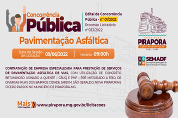 Edital de Concorrência Pública