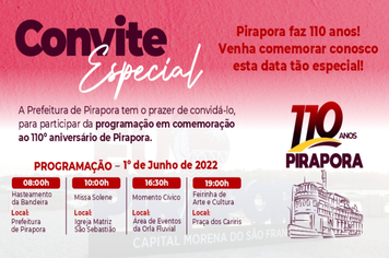 110 anos de Pirapora