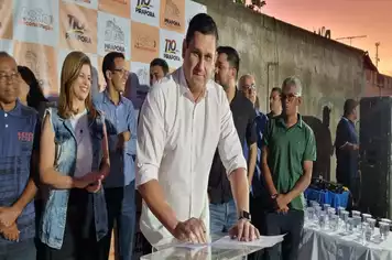 Assinada a Ordem de Serviço para a obra da Lagoa do Cícero Passos