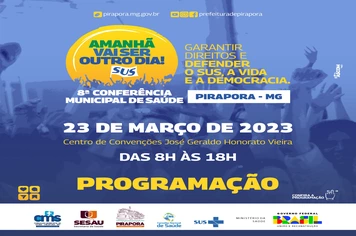 8ª Conferência Municipal de Saúde em Pirapora