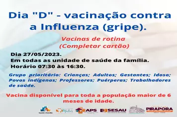 Vacinação contra a gripe