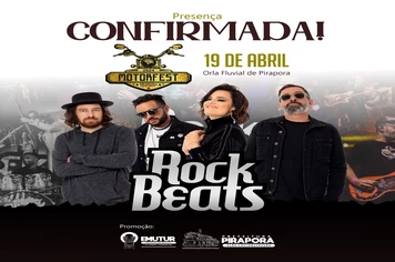 Reconhecida nacionalmente, Banda Rock Beats será a principal atração da 5ª Motorfest em Pirapora