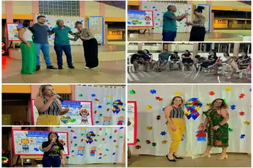 Roda de Conversa concluiu Campanha Abril Azul na Rede Municipal de Ensino