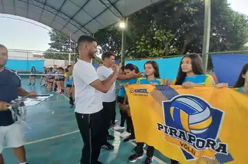 Times da base do vôlei de Pirapora se destacaram em Brasília de Minas