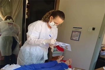Reavaliação em domicílio de pacientes do SASPO