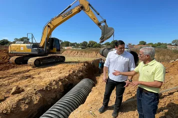 Concluída instalação de tubos PEAD da lagoa do Cícero Passos