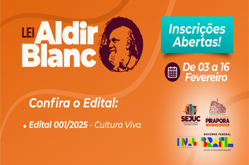 Prefeitura de Pirapora oficializa Edital de Chamada Pública para “Pontos de Cultura do Município”
