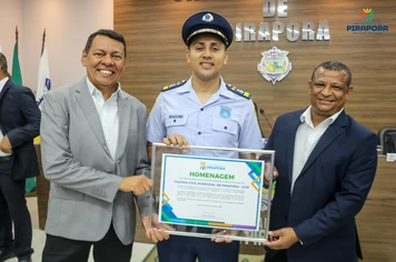 Guarda Civil Municipal de Pirapora comemora 33 anos com solenidade na Câmara Municipal