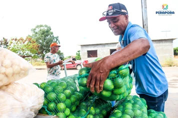 Pirapora gera renda na agricultura e coloca alimento nas escolas