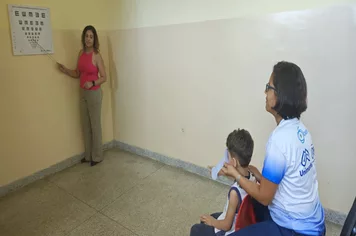 Equipe do programa Miguilim visita Escola Municipal Nossa Senhora Aparecida