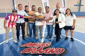 Revitalizada e reinaugurada, Quadra Poliesportiva do Bairro São João agora também terá basquete