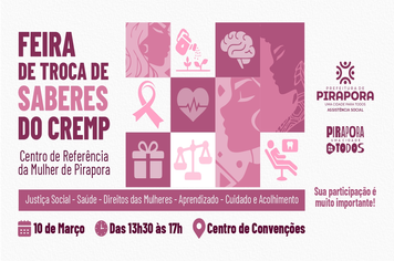 Feira de Troca de Saberes promove acolhimento, serviços e fortalecimento da autonomia feminina