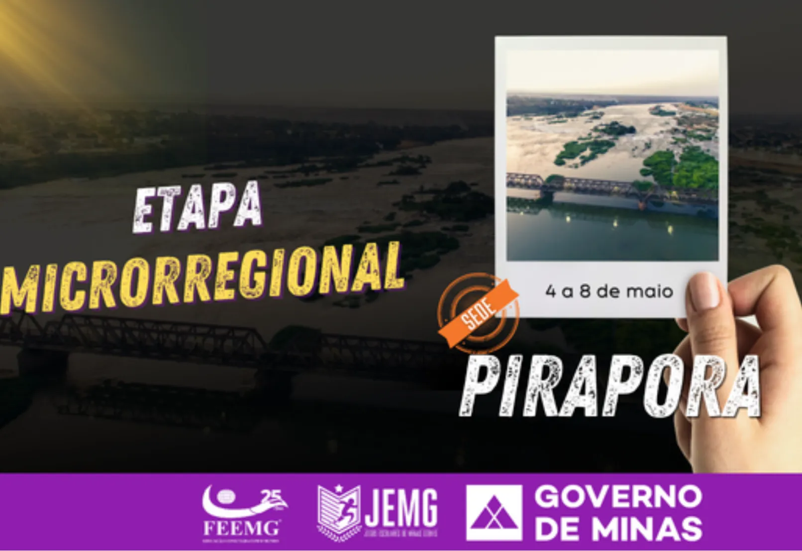Abertura do JEMG marca semana de esporte e desenvolvimento em Pirapora