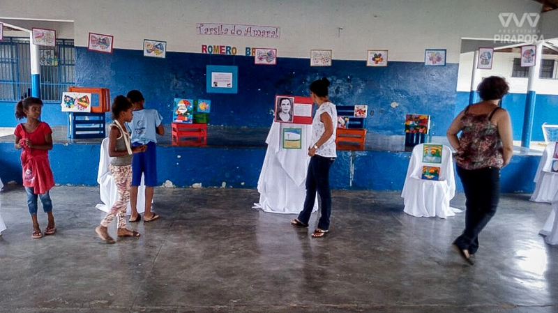 Culminância do projeto de vivência artística da educação especial em Pirapora