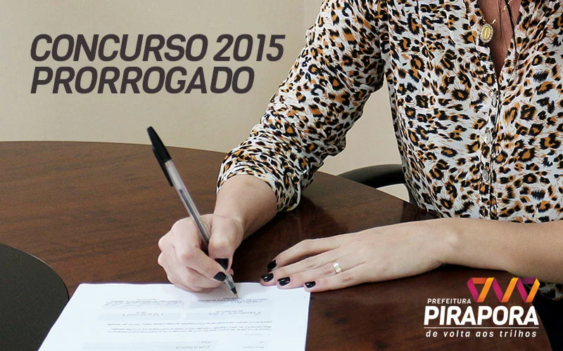 Prefeitura prorroga concurso por mais dois anos