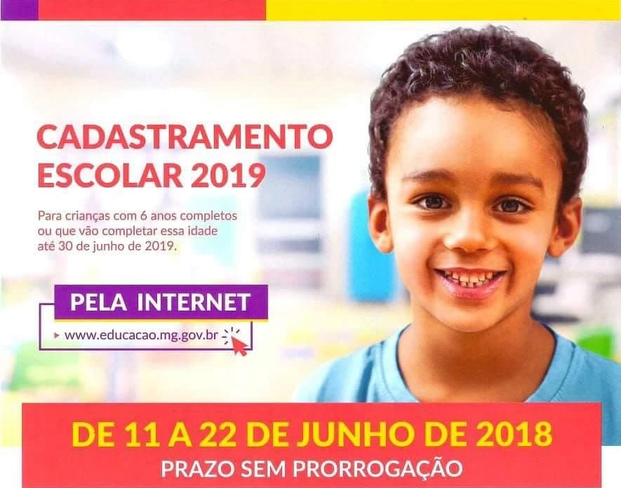 Atenção ao Cadastramento escolar 2019