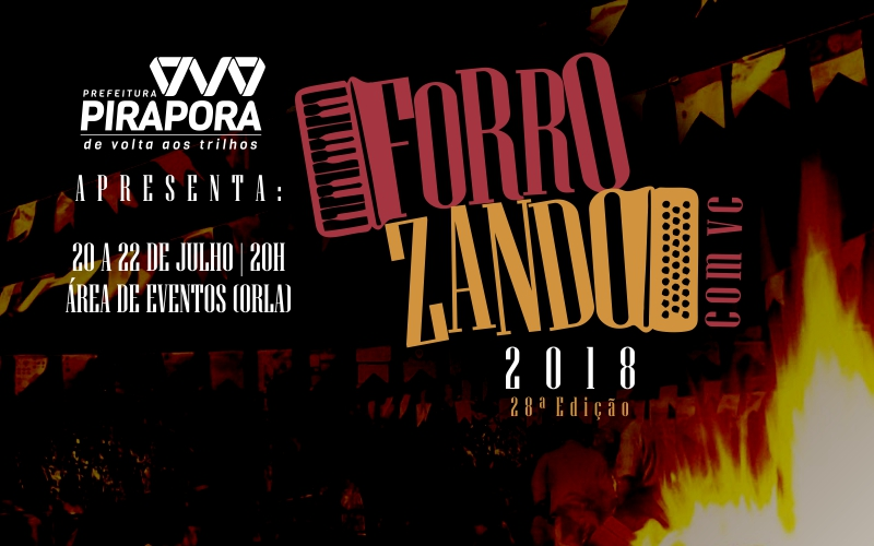 Final de semana em Pirapora será de Forrozando