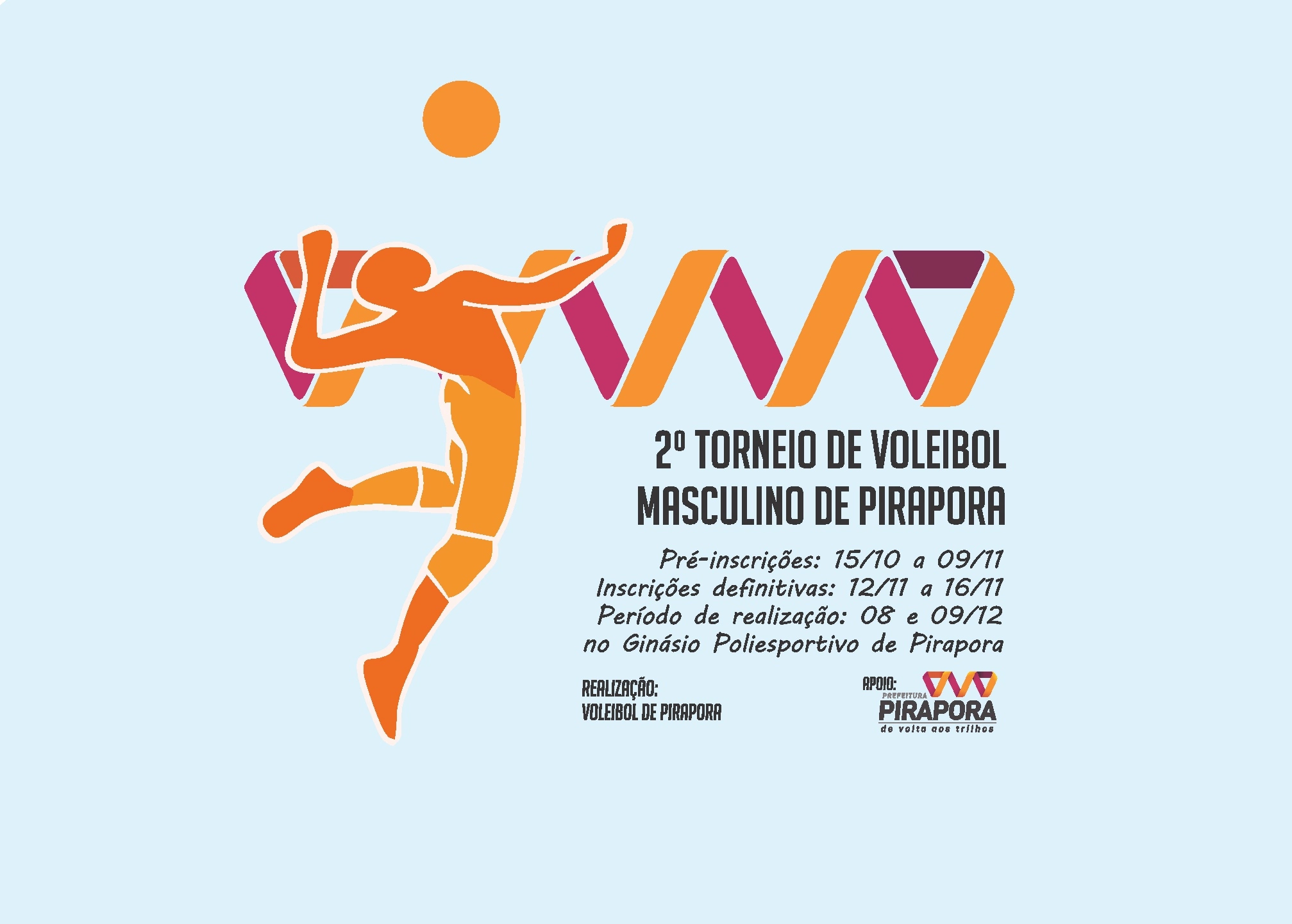 Torneio de vôlei com pré-inscrições abertas