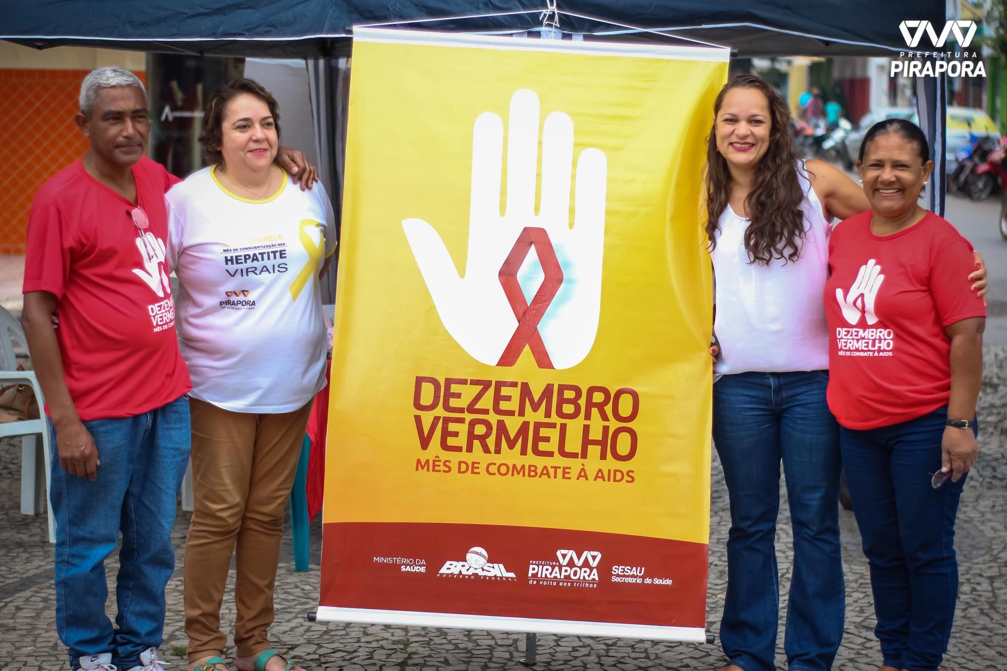 Pirapora na luta contra a AIDS
