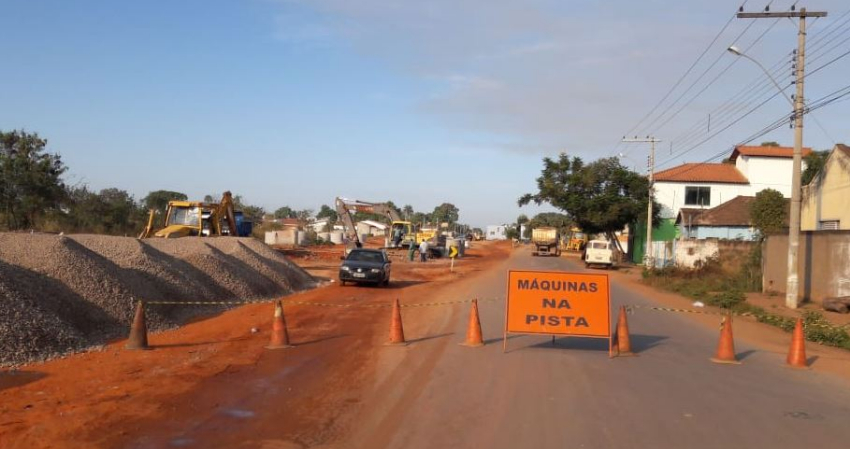 Implementação e pavimentação da Av. Benjamin Constant mudam trânsito local