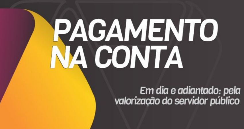 Prefeitura paga servidor em dia
