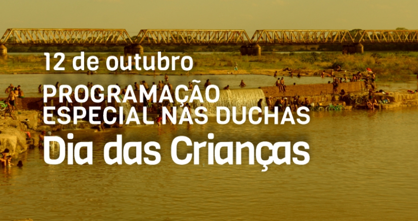 Balneário das Duchas terá programação especial no Dia das Crianças