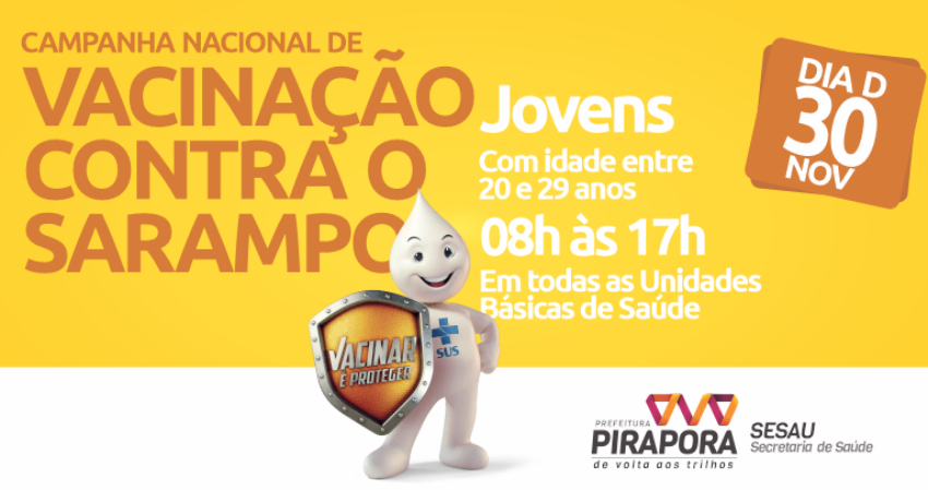 Prefeitura se prepara para mais um dia D contra o sarampo