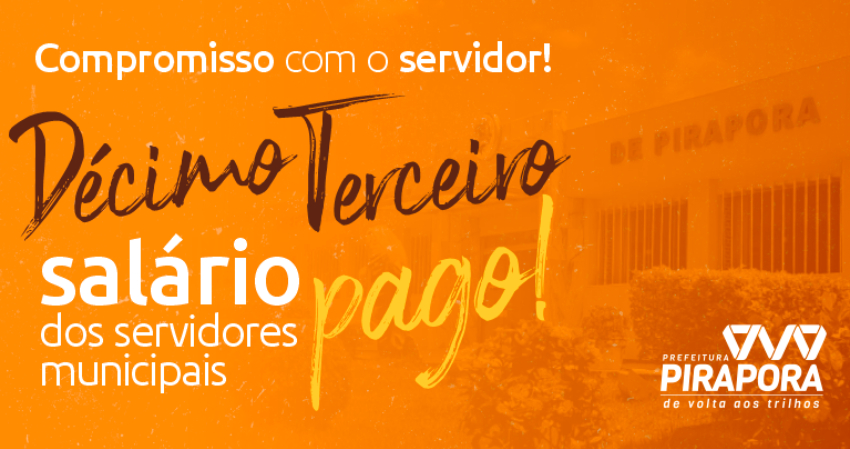 13º salário na conta