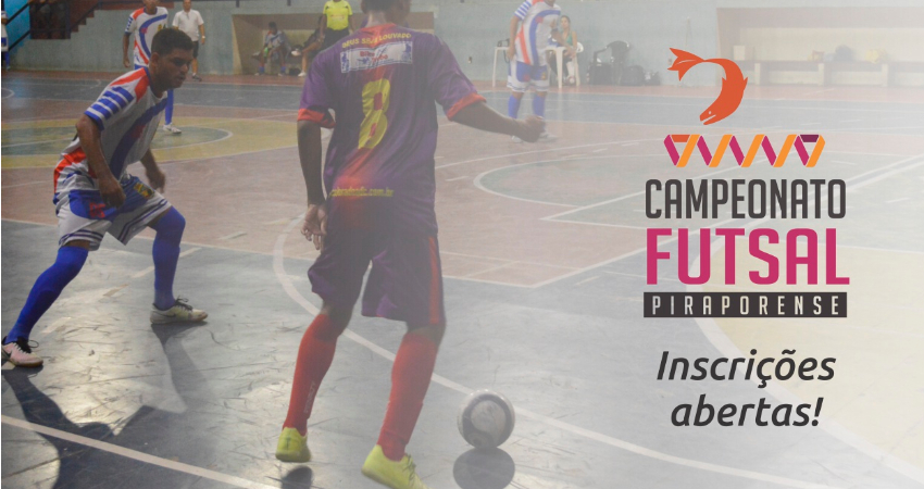 Campeonato Piraporense de futsal com inscrições abertas