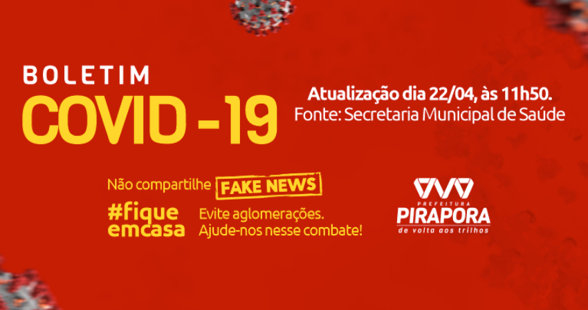 Boletim dessa quarta-feira