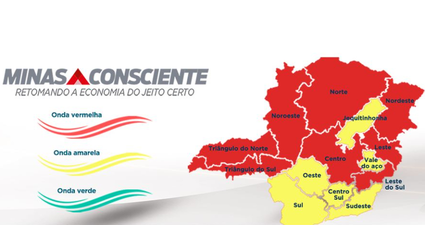 Decreto Covid-19: Pirapora entra na Onda Vermelha do Plano Minas Consciente