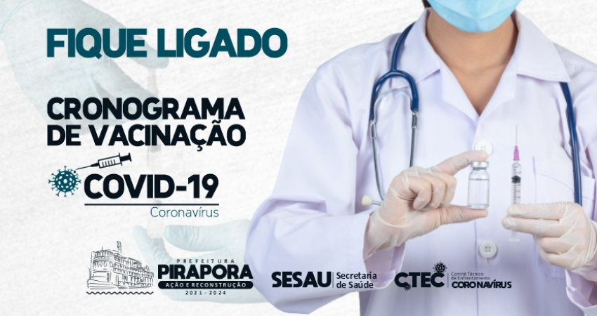 Idosos de 75 anos serão vacinados no sábado