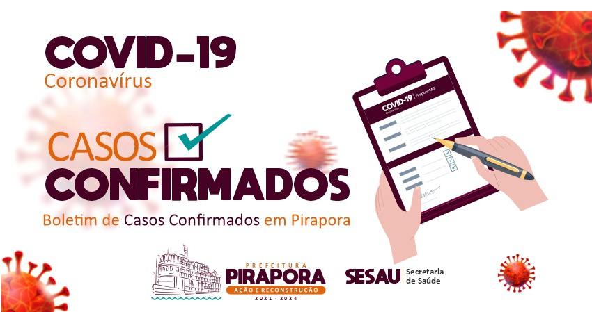 Saúde divulga novo Boletim de Casos Confirmados