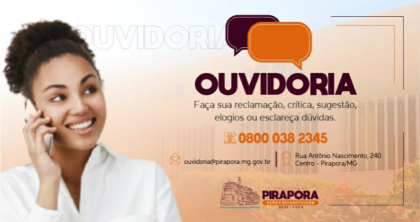 Você conhece o trabalho da Ouvidoria Municipal?