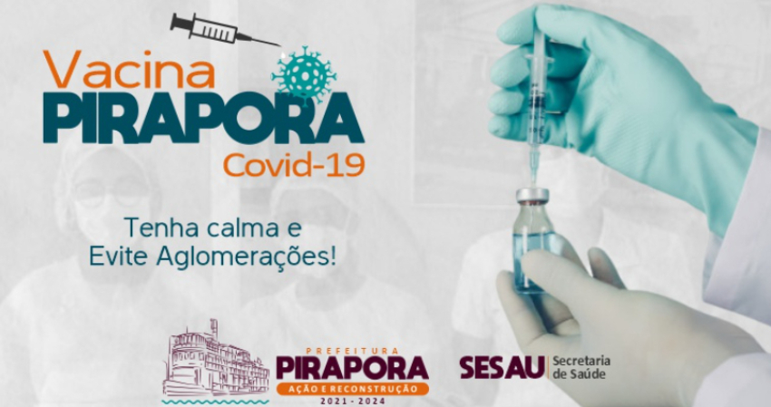 Comunicado: 2ª dose para os idosos