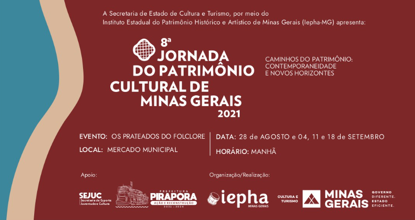 Pirapora participa da 8º Jornada do Patrimônio Cultural de Minas Gerais