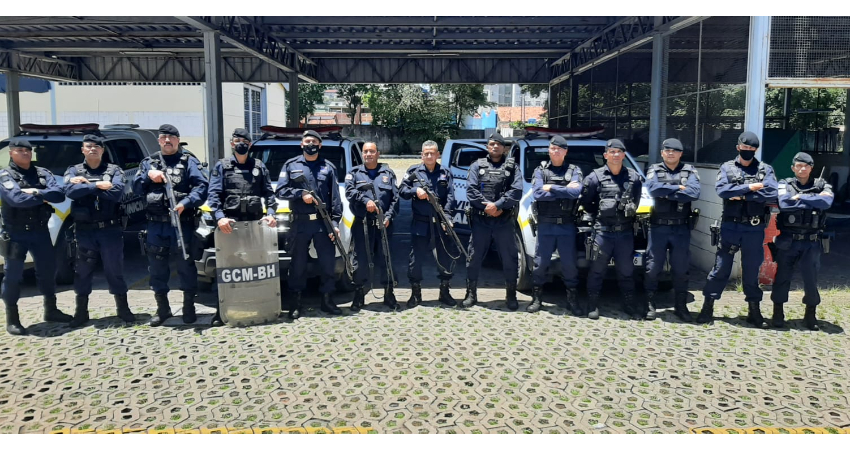 GUARDA CIVIL MUNICIPAL PARTICIPA DE INSTRUÇÕES EM BELO HORIZONTE