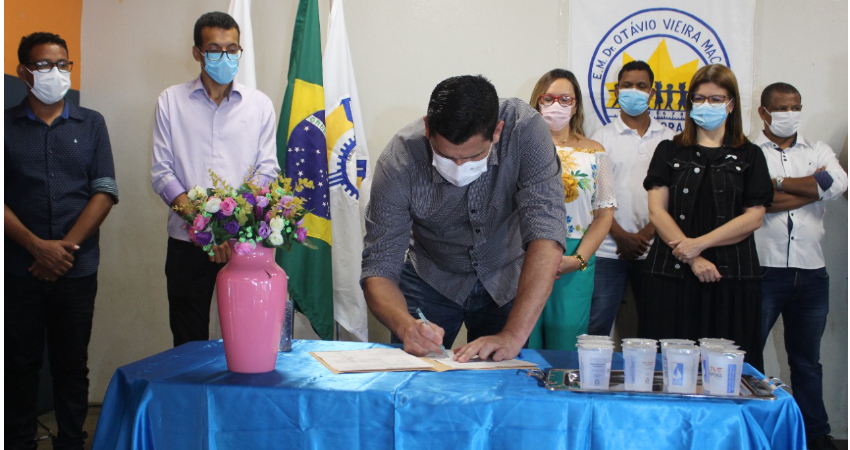 Início de reforma na Escola Dr. Otávio Vieira, no Santos Dumont, é autorizado pela Prefeitura de Pirapora