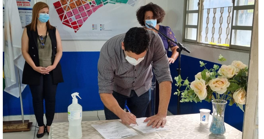 Prefeitura assina ordem de serviço da reforma da UBS Santo Antônio