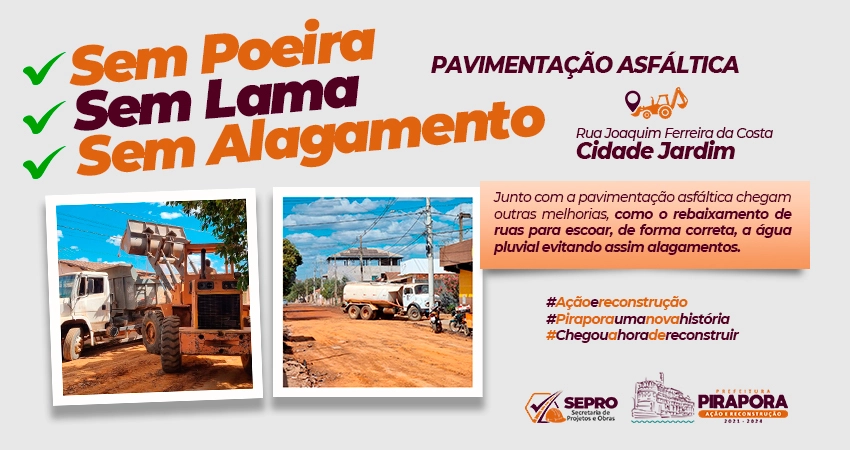 Asfalto do Cidade Jardim
